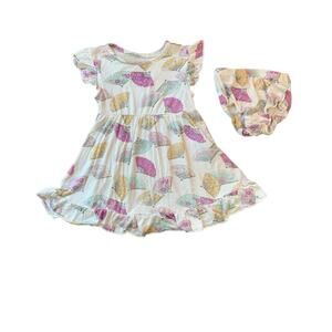 Silkberry Bamboo Fancy Fan Dress & Bloomers